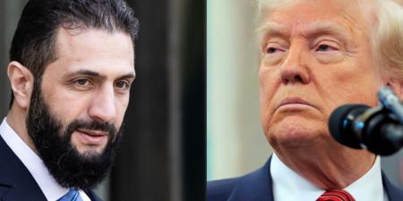 ترامب يعلن رفع العقوبات عن سوريا ويلتقى أحمد الشرع غدًا فى الرياض