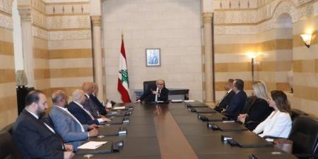 سلام أكد للجنة الحوار اللبناني الفلسطيني أهمية دورها بملف اللجوء الفلسطيني واستقبل سفراء قطر وفنلندا واليابان