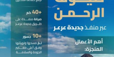 هيئة الطرق تؤكّد جاهزية شبكة طرق الحدود الشمالية لاستقبال الحجاج