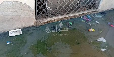 بالصور .. مواطنون في "الحمايدة" يشتكون: "كارثة صحية" بسبب فيضان المجاري المتكرر .. ولا حلول رغم الوعود
