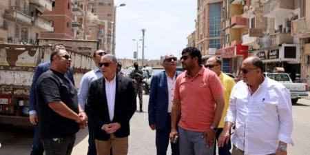 محافظ الإسماعيلية يتفقد تنفيذ إزالة لأدوار مخالفة للبناء..صور