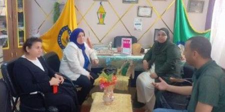  الإدارة العامة للتواصل والدعم تزور مدارس شرق شبرا الخيمة