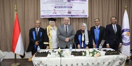 محافظ بني سويف يشهد مناقشة دكتوراه حول الذكاء الاصطناعى