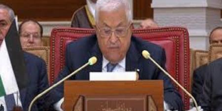 الرئيس الفلسطيني يدعو إلى إلزام حماس بتسليم السلاح للسلطة