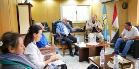 صحة مطروح تستقبل وفداً الصندوق الدولي للتنمية الزراعية "IFAD" 