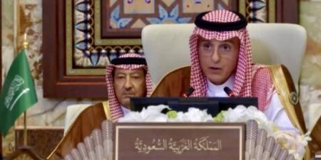 الجبير: المملكة ترفض أي محاولات للتهجير القسري للشعب الفلسطيني