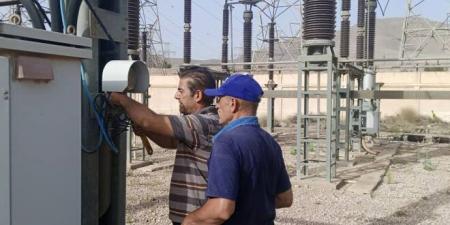 عودة التيار الكهربائي إلى محافظتي درعا والسويداء بعد إصلاح الأعطال على خط الكسوة – الشيخ مسكين