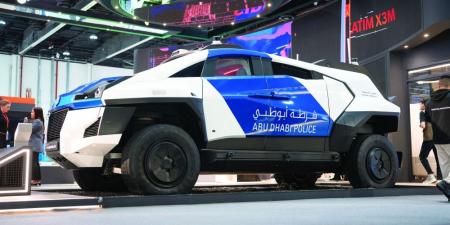 «ماغنوس».. دورية شرطة بتصنيع إماراتي