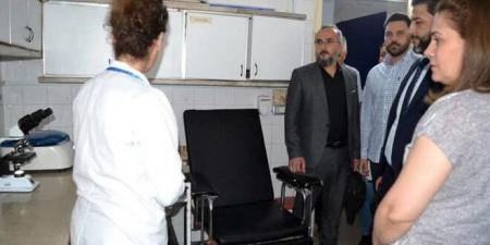 مدير صحة طرطوس يتفقد واقع العمل في مركز الحسين التدريبي