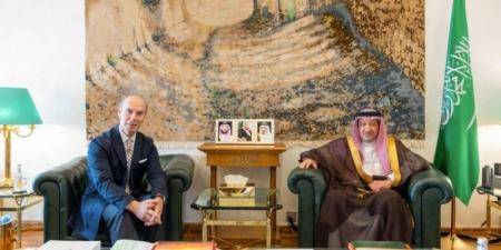 الخريجي يستقبل سفير إسبانيا المعيّن حديثًا