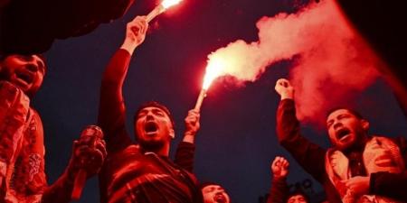 مشجعو غالطة سراي يثيرون أعمال شغب في برلين وإصابة 33 شرطيا