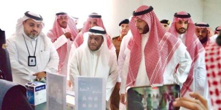 الامير سعود بن نهار يزور التجمع الصحي بالطائف ويطلع على استعدادات الحج