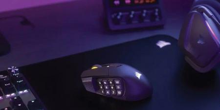 دعم Stream Deck في فأرة CORSAIR الجديدة SCIMITAR ELITE اللاسلكية #Computex2025