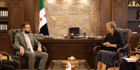 وزير الإدارة المحلية والبيئة يبحث مع رئيسة البعثة السويسرية بدمشق التعاون في مجال الإدارة المحلية