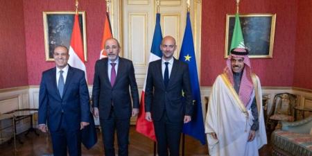 اجتماع بين وزير خارجية فرنسا واللجنة الوزارية العربية الإسلامية بشأن غزة وبحث في جهود إنهاء الحرب