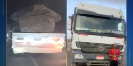 الداخلية تكشف ملابسات سير شاحنة محملة بالأحجار دون غطاء بالإسكندرية