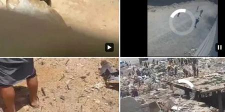 مشاهد جديدة لعشرات المنازل المدمرة جراء انفجارات مخازن أسلحة حوثية بصنعاء