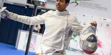 أحمد هشام يلحق بثلاثي المنتخب في الدور الرئيسي لمونديال السلاح
