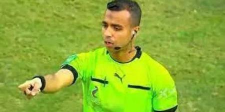 مصطفى الشهدي حكمًا لـ مباراة بتروجيت والزمالك في الدوري المصري