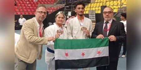 برونزيتان لمنتخب سوريا للفنون القتالية في بطولة آسيا للجوجيتسو