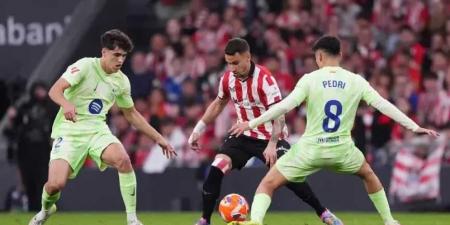 مباراة برشلونة ضد بلباو (2-0).. تحديث لحظة بلحظة