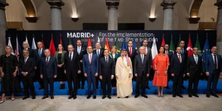 وزير الخارجية والهجرة يشارك في الاجتماع الوزاري الموسع لمجموعة مدريد بشأن القضية الفلسطينية