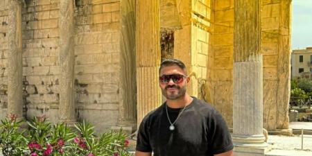 "طبيعة ساحرة".. خالد سليم يستمتع بأجازته الصيفية فى أثينا.. صور 
