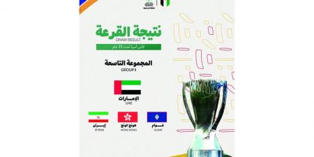 قرعة تصفيات كأس آسيا تضع «الأولمبي» في المجموعة التاسعة