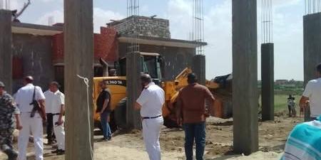 إزالات فورية لتعديات الأراضي الزراعية بالإسماعيلية