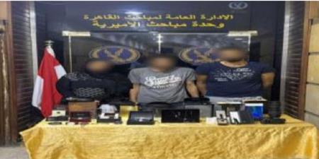 سقوط حرامية الشوارع والشقق السكنية بالقاهرة