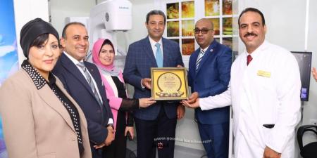 محافظ دمياط يفتتح وحدة الماموجرام بمستشفى الزرقا 
