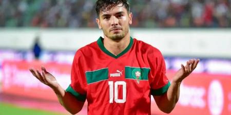 مهاجم المنتخب المغربي ابراهيم دياز يغيب عن مباراة تونس الودية وعبد الصمد الزلزولي في دائرة الشك