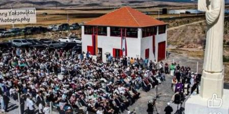 كاريكين الثاني بارك مزار القديس شربل في محيط العاصمة الأرمينية يريفان
