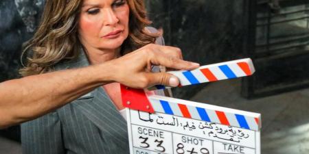 يسرا تدخل لوكيشن تصوير فيلم "الست لما".. صور