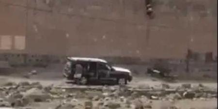 قوات الأمن في ذمار تعتقل الشخص الذي صوّر عملية هروب السجناء من السجن المركزي