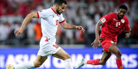 موعد مباراة الأردن وعُمان في تصفيات كأس العالم 2026 والقنوات الناقلة