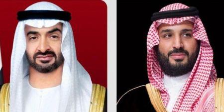ولي العهد السعودي يتلقى اتصالًا هاتفيًا من رئيس الإمارات