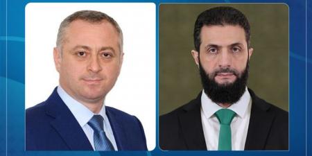 الرئيس الشرع يتلقى برقية تهنئة من رئيس جمهورية أبخازيا بمناسبة عيد الأضحى المبارك
