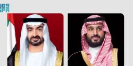 ولي العهد يتلقى اتصالًا هاتفيًا من رئيس دولة الإمارات هنأه فيه بعيد الأضحى