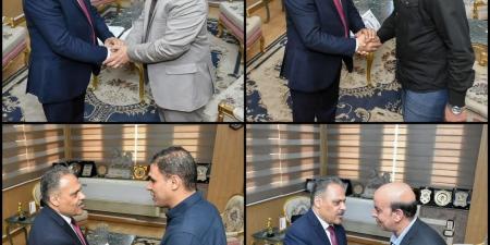 رئيس مدينة الزقازيق ونوابه يهنئون محافظ الشرقية بعيد الأضحى 
