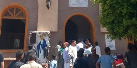 النيابة تجري التحقيق في اندلاع حريق داخل كنيسة العذراء في الأقصر