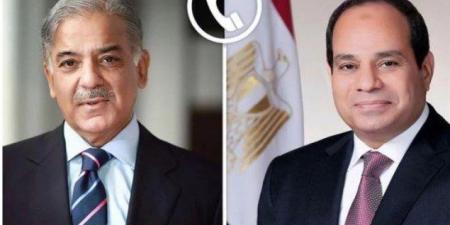 الرئيس المصري يتلقى اتصالا هاتفيا من رئيس وزراء باكستان للتهنئة بحلول عيد الأضحى المبارك