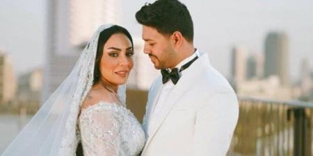«أجمل فرحة في عمري».. أول تعليق لـ محمد شاهين بعد حفل زفافه «صورة»