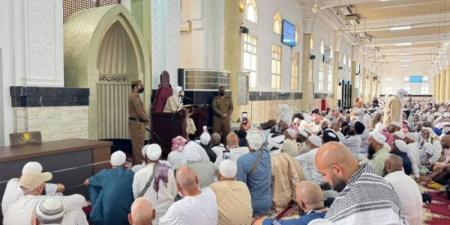 الشؤون الإسلامية تنظم محاضرتين توعويتين في مسجد الخيف