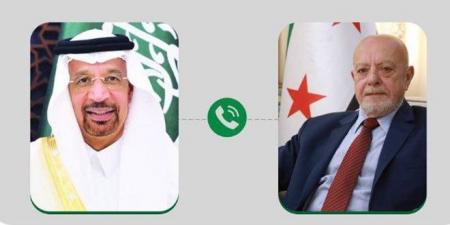 وزير الاقتصاد والصناعة يبحث مع وزير الاستثمار السعودي تعزيز التعاون وفتح آفاق جديدة للاستثمار المشترك