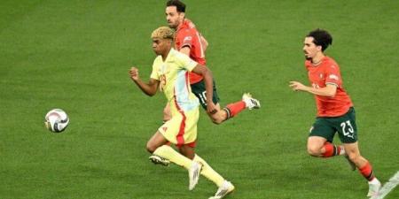 إسبانيا يتقدم على البرتغال 2-1 في الشوط الأول بنهائي دوري الأمم الأوروبية «فيديو»