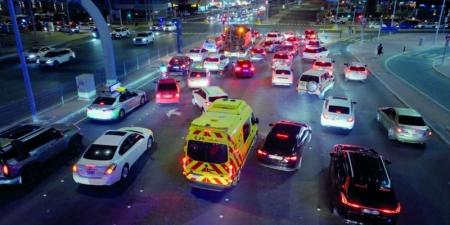 6 إرشادات لإخلاء الطريق داخل الدوارات وفي الازدحام