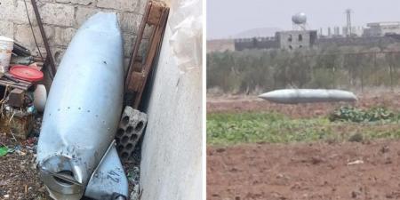 سقوط بقايا صاروخين إيرانيين في ريف درعا دون وقوع أضرار مادية أو بشرية