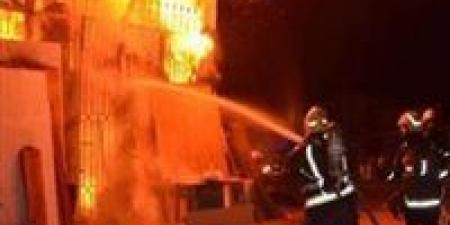 قفلوا عليه الباب.. شاب يشعل النيران في منزل والديه بالمنيا