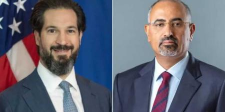 عيدروس الزُبيدي يطالب بتدخل دولي لاستئناف تصدير النفط اليمني